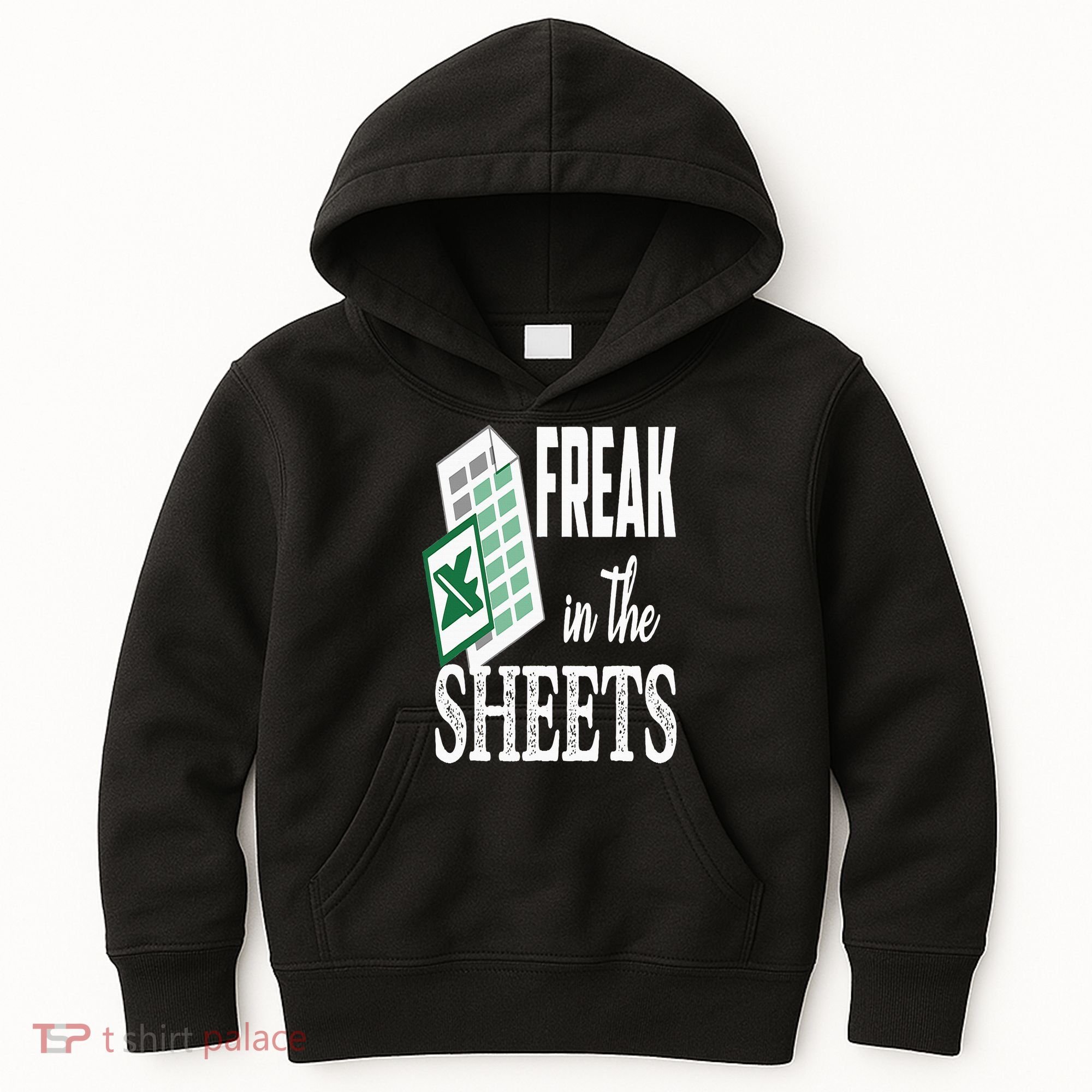 Freak In The Excel Sheets Funny Accountant Spreadsheet Kids Hoodie