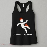 Funny I Tried It At Home Women's Tank Top thumb 3
