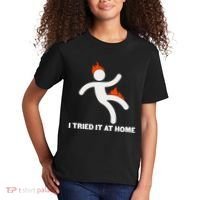 Funny I Tried It At Home Kids T-Shirt thumb 2