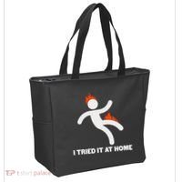 Funny I Tried It At Home Tote Bag thumb 2
