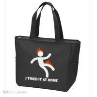 Funny I Tried It At Home Tote Bag thumb 3