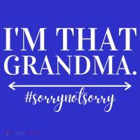 Funny I'm That Grandma Cute Grandmother Grandparent Gift Mousepad thumb 1