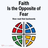 Faith is the Opposite of Fear Motivational Quote Apparel Beanie thumb 2