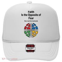 Faith is the Opposite of Fear Motivational Quote Apparel Hat thumb 0
