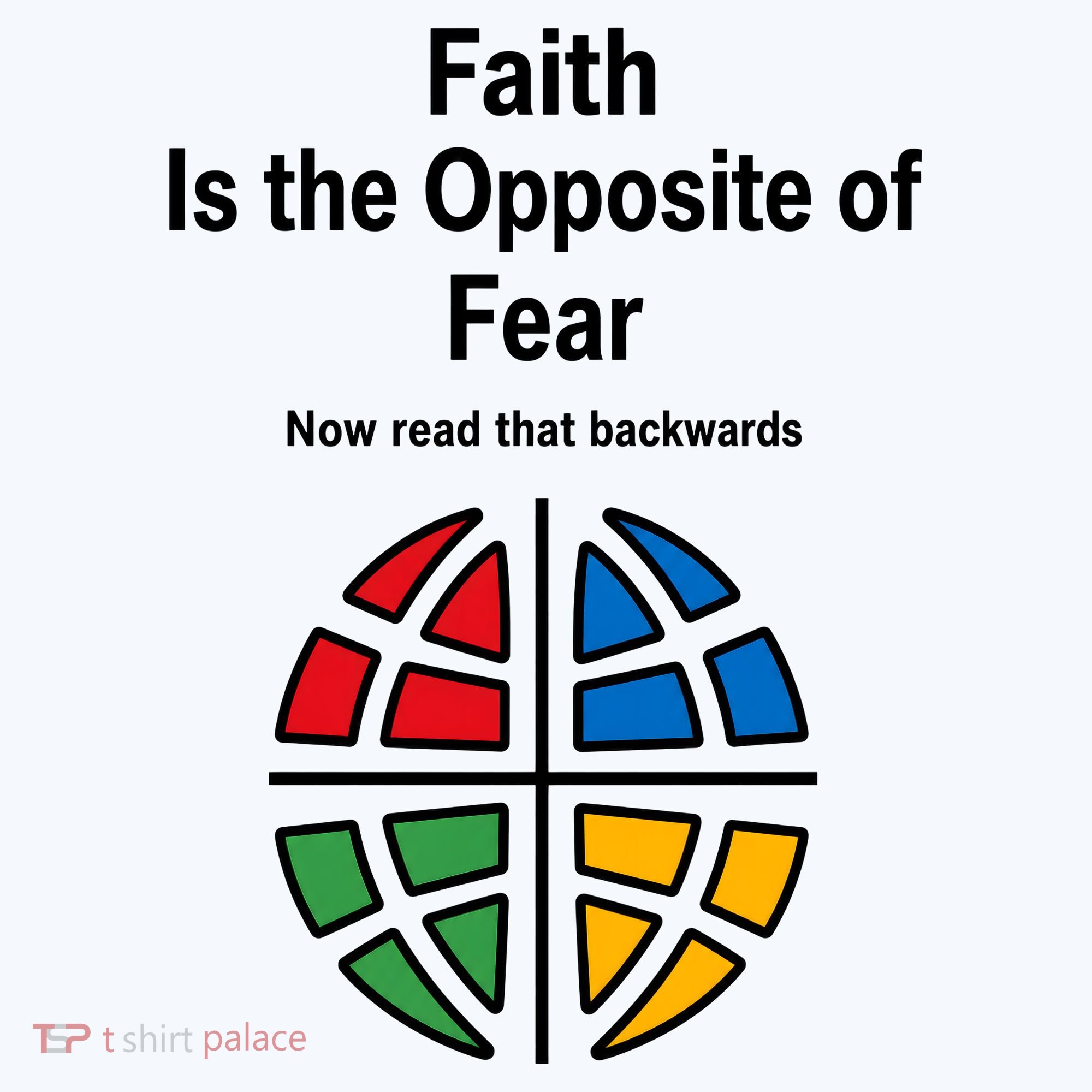 Faith is the Opposite of Fear Motivational Quote Apparel Hat