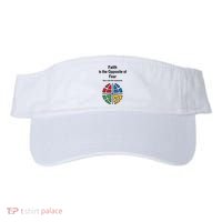 Faith is the Opposite of Fear Motivational Quote Apparel Visor thumb 0