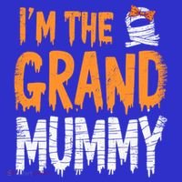 Funny IM The Grand Mummy Grandmother Halloween Costume Gift Toddler Hoodie thumb 2