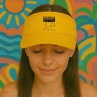 Funny In The Event Of An Emotional Breakdown Place Cat Here Visor thumb 2