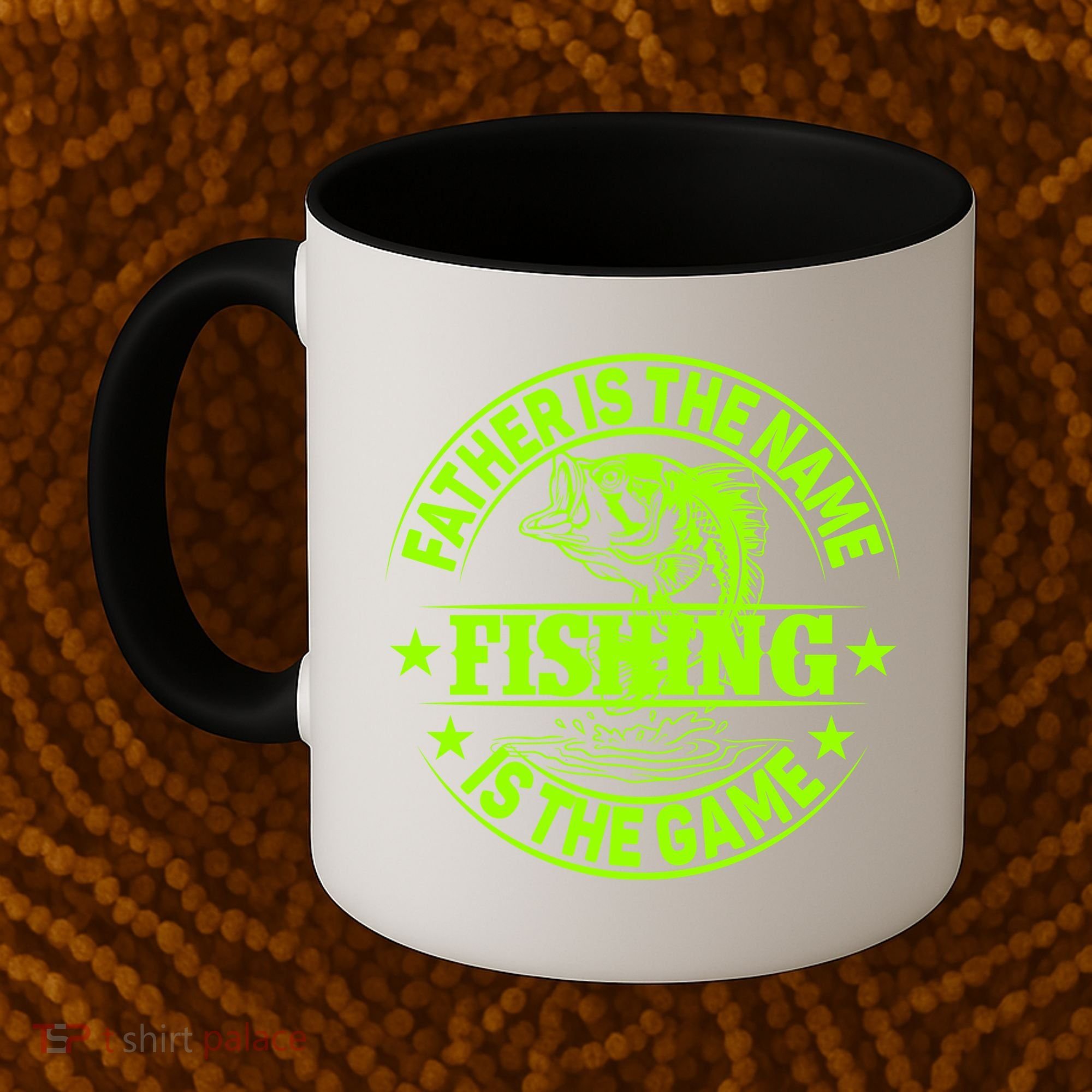 Father Is The Name Fishing Is The Game Coffee Mug