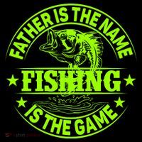 Father Is The Name Fishing Is The Game Coffee Mug thumb 5