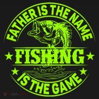 Father Is The Name Fishing Is The Game Polo thumb 3