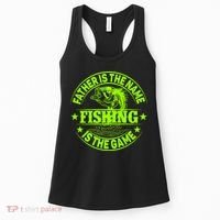 Father Is The Name Fishing Is The Game Women's Tank Top thumb 0