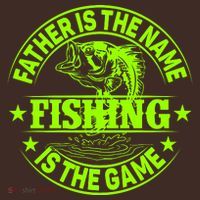 Father Is The Name Fishing Is The Game Mousepad thumb 1
