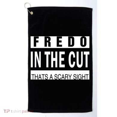 Fredo In The Cut Golf Towel