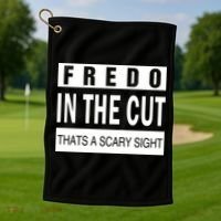 Fredo In The Cut Golf Towel thumb 1