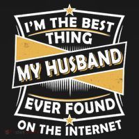 Funny I'm The Best Thing My Husband Ever Found On The Internet Women's Hoodie thumb 2