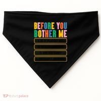Funny Information Technology Tech Technical Support Humor Gift USA-Made Doggie Bandana thumb 0