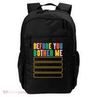 Funny Information Technology Tech Technical Support Humor Gift Backpack thumb 0