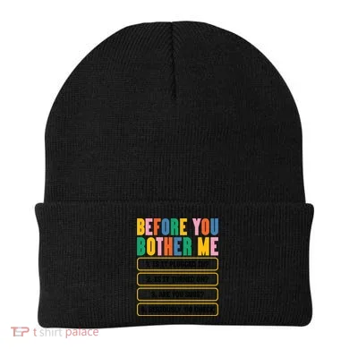 Funny Information Technology Tech Technical Support Humor Gift Beanie