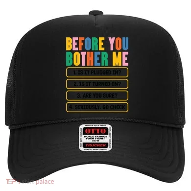 Funny Information Technology Tech Technical Support Humor Gift Hat
