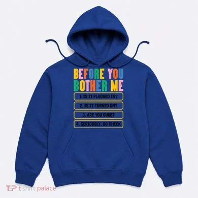 Funny Information Technology Tech Technical Support Humor Gift Hoodie