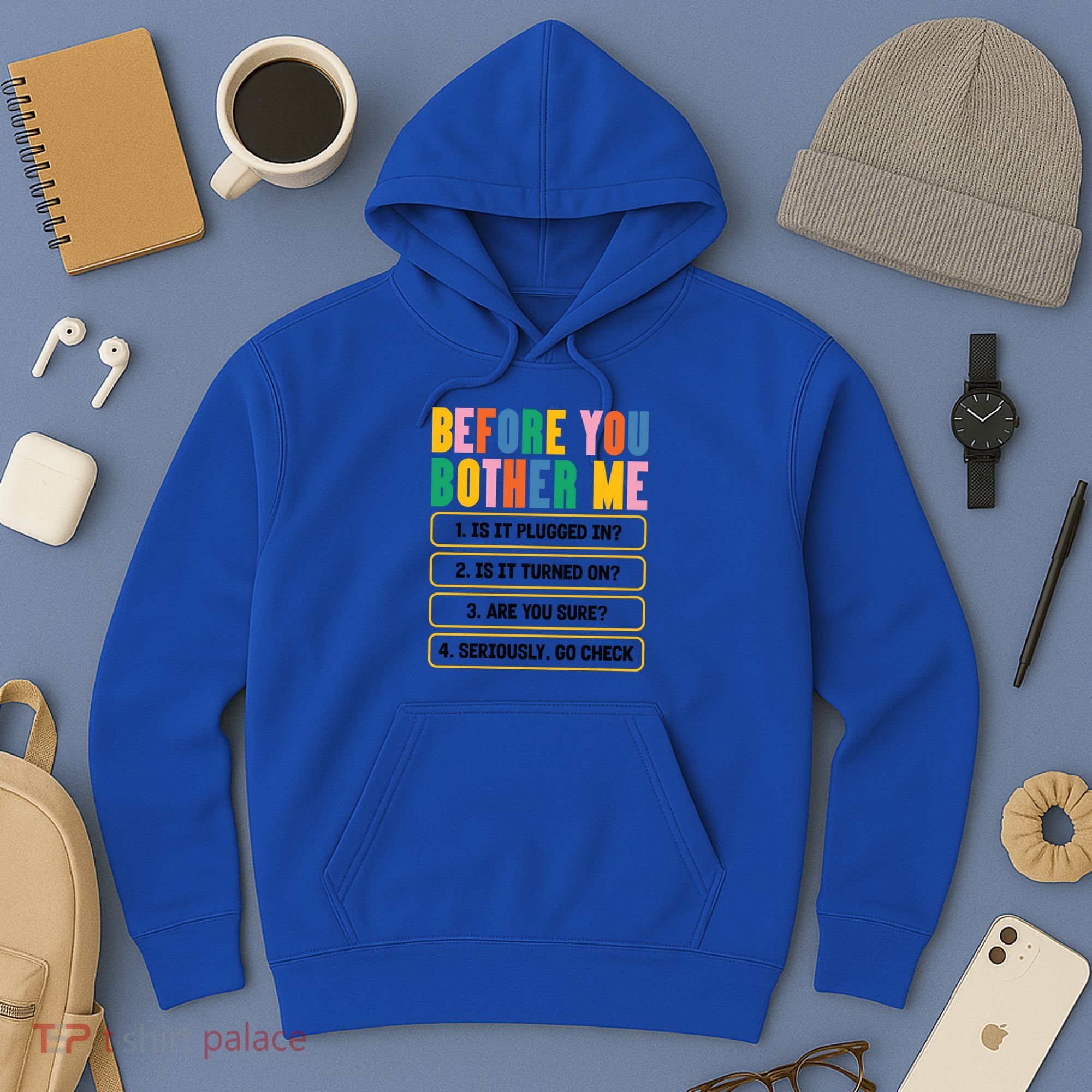 Funny Information Technology Tech Technical Support Humor Gift Hoodie