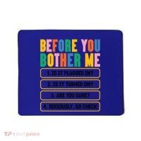 Funny Information Technology Tech Technical Support Humor Gift Mousepad thumb 0