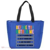 Funny Information Technology Tech Technical Support Humor Gift Tote Bag thumb 0