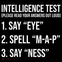 Funny Intelligence Test Backpack thumb 2