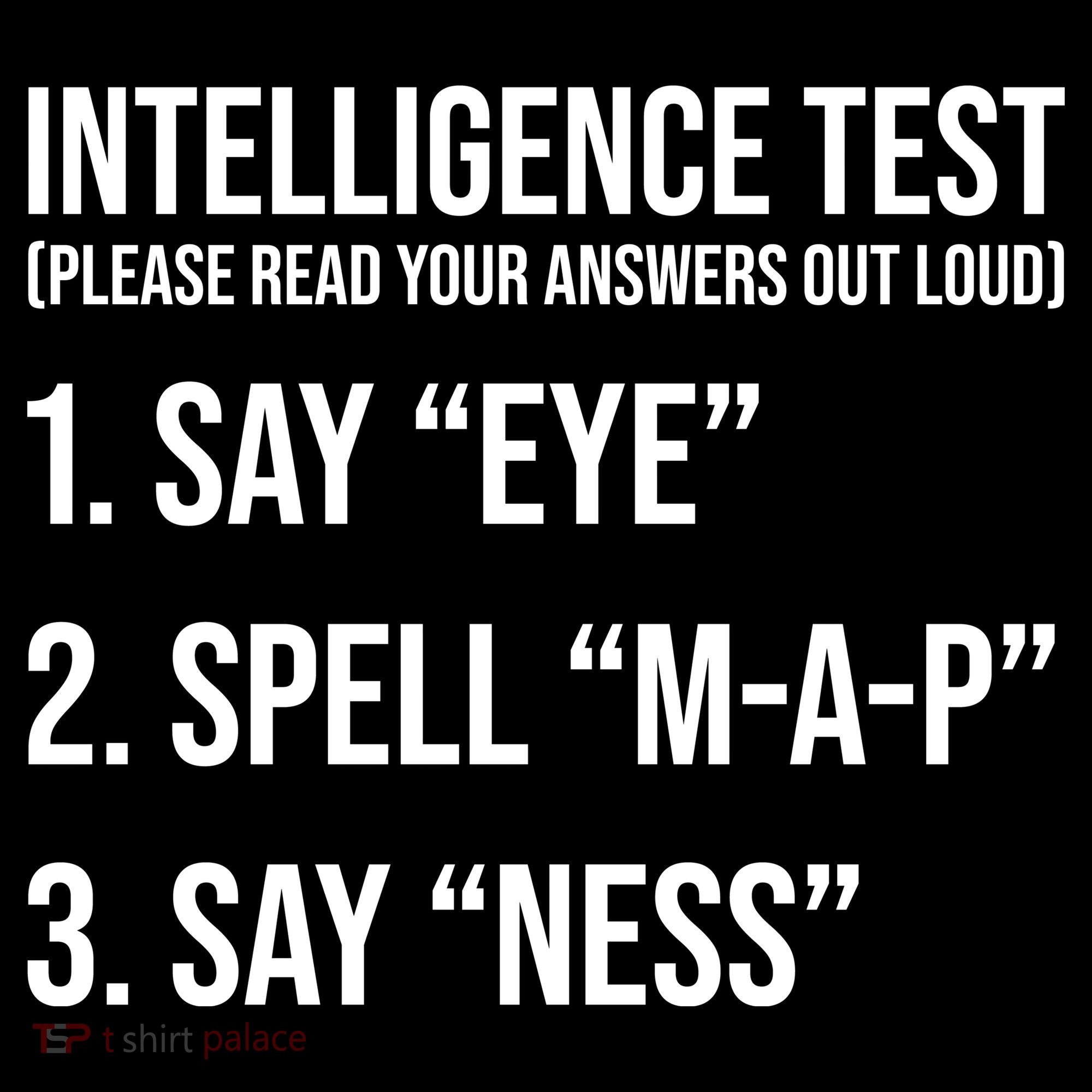 Funny Intelligence Test Women's Tank Top