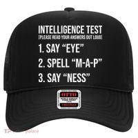 Funny Intelligence Test Hat thumb 0