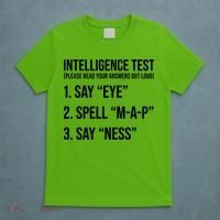 Funny Intelligence Test T-Shirt thumb 5