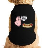 Frank! Is That You Pig And Hot Dog Doggie Tank thumb 0