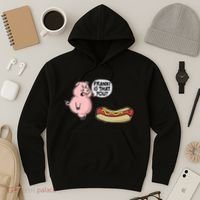 Frank! Is That You Pig And Hot Dog Hoodie thumb 3