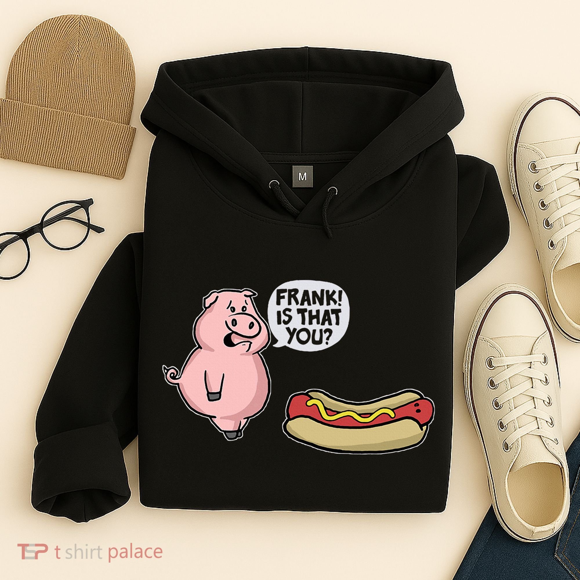 Frank! Is That You Pig And Hot Dog Hoodie