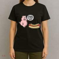 Frank! Is That You Pig And Hot Dog T-Shirt thumb 4