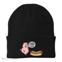 Frank! Is That You Pig And Hot Dog Beanie thumb 0