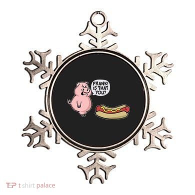 Frank! Is That You Pig And Hot Dog Ornament