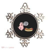 Frank! Is That You Pig And Hot Dog Ornament thumb 0