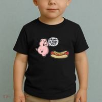 Frank! Is That You Pig And Hot Dog Toddler T-Shirt thumb 2