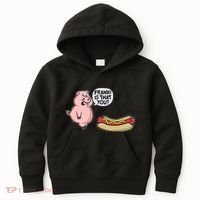 Frank! Is That You Pig And Hot Dog Kids Hoodie thumb 0
