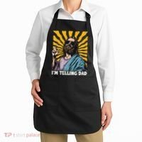 Funny Im Telling Dad Religious Christian Jesus Meme Apron thumb 2
