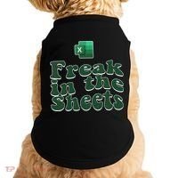 Freak In The Sheets Funny Accountant Excel Doggie Tank thumb 0