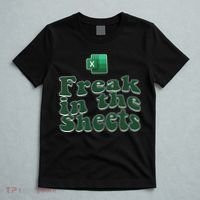 Freak In The Sheets Funny Accountant Excel T-Shirt thumb 5