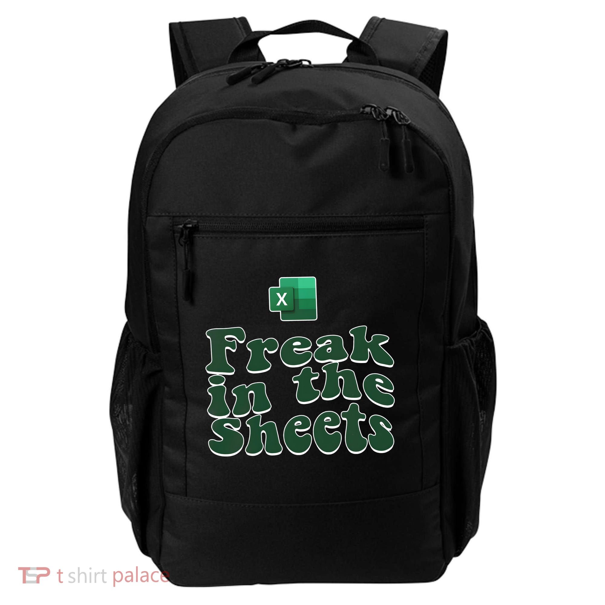 Freak In The Sheets Funny Accountant Excel Backpack