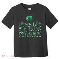 Freak In The Sheets Funny Accountant Excel Toddler T-Shirt thumb 0
