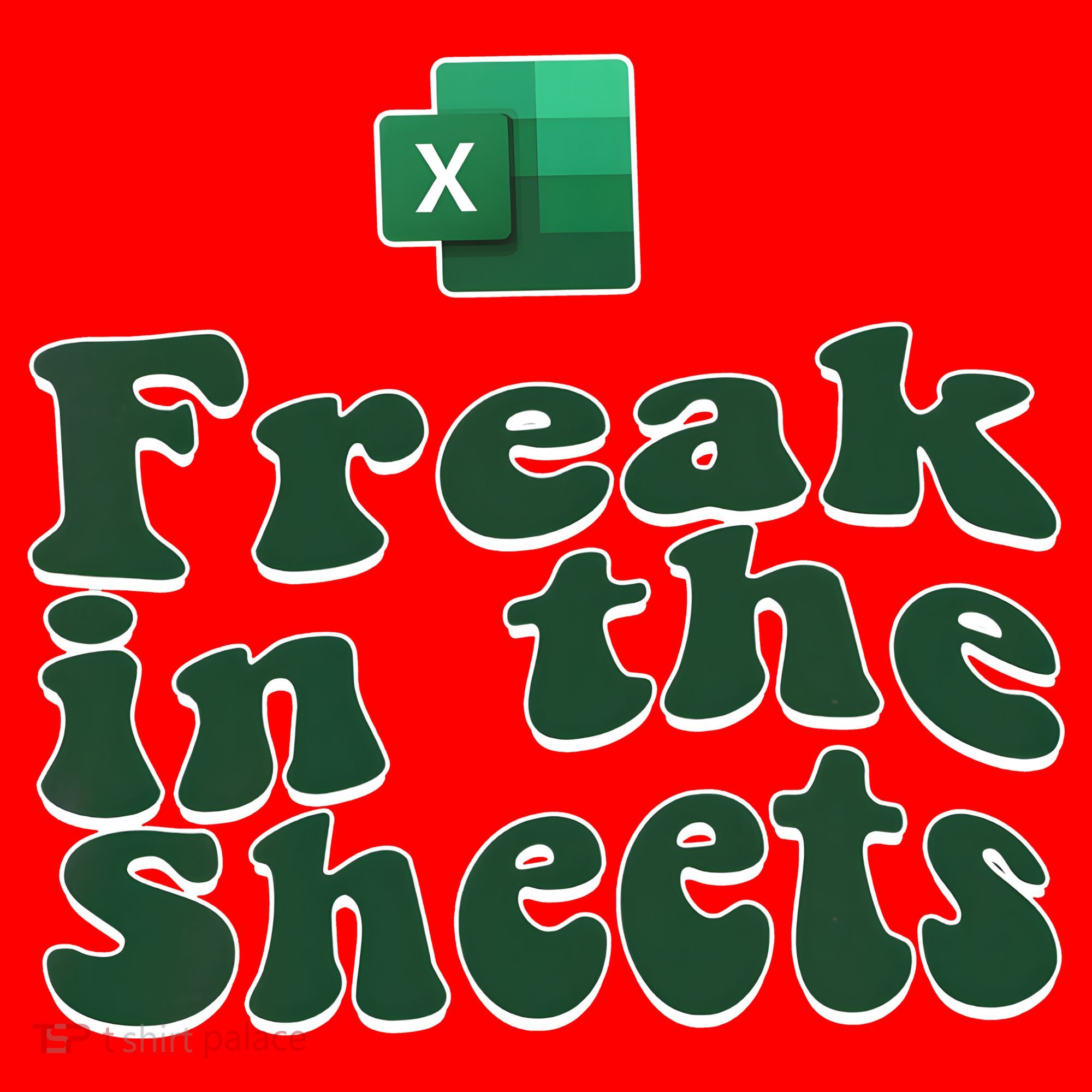 Freak In The Sheets Funny Accountant Excel Santa Hat