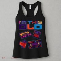 Funny I'm This Old Retro Media Technology Women's Tank Top thumb 3