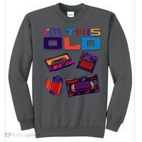 Funny I'm This Old Retro Media Technology Sweatshirt thumb 0