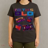 Funny I'm This Old Retro Media Technology T-Shirt thumb 4